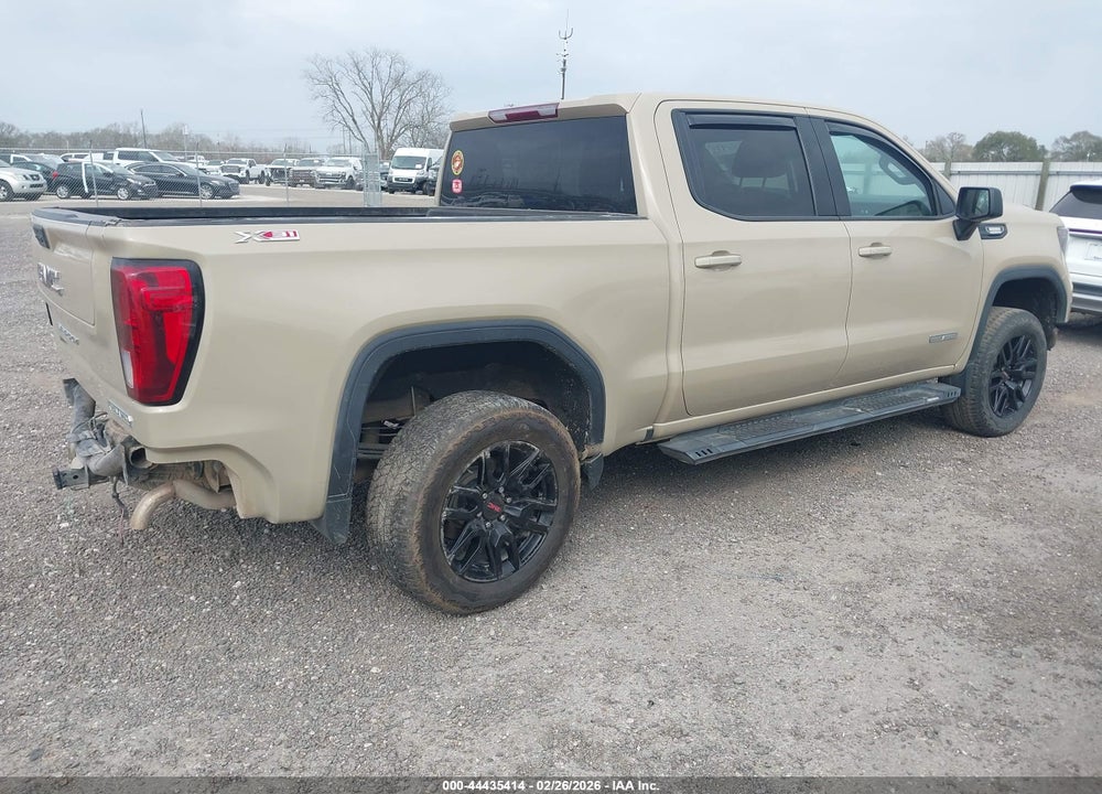 2022 GMC SIERRA 1500 4WD  SHORT BOX ELEVATION VIN: 3GTUUCET3NG523137