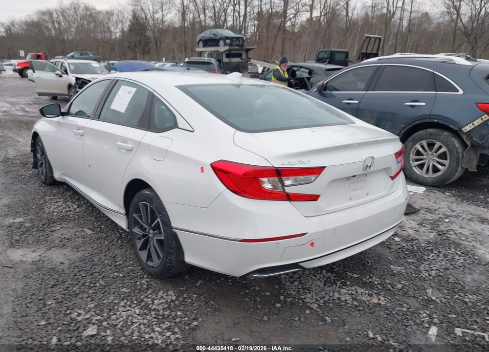 2021 HONDA ACCORD EX-L VIN: 1HGCV1F58MA082262