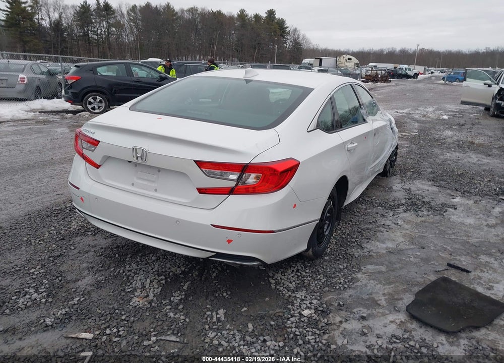2021 HONDA ACCORD EX-L VIN: 1HGCV1F58MA082262