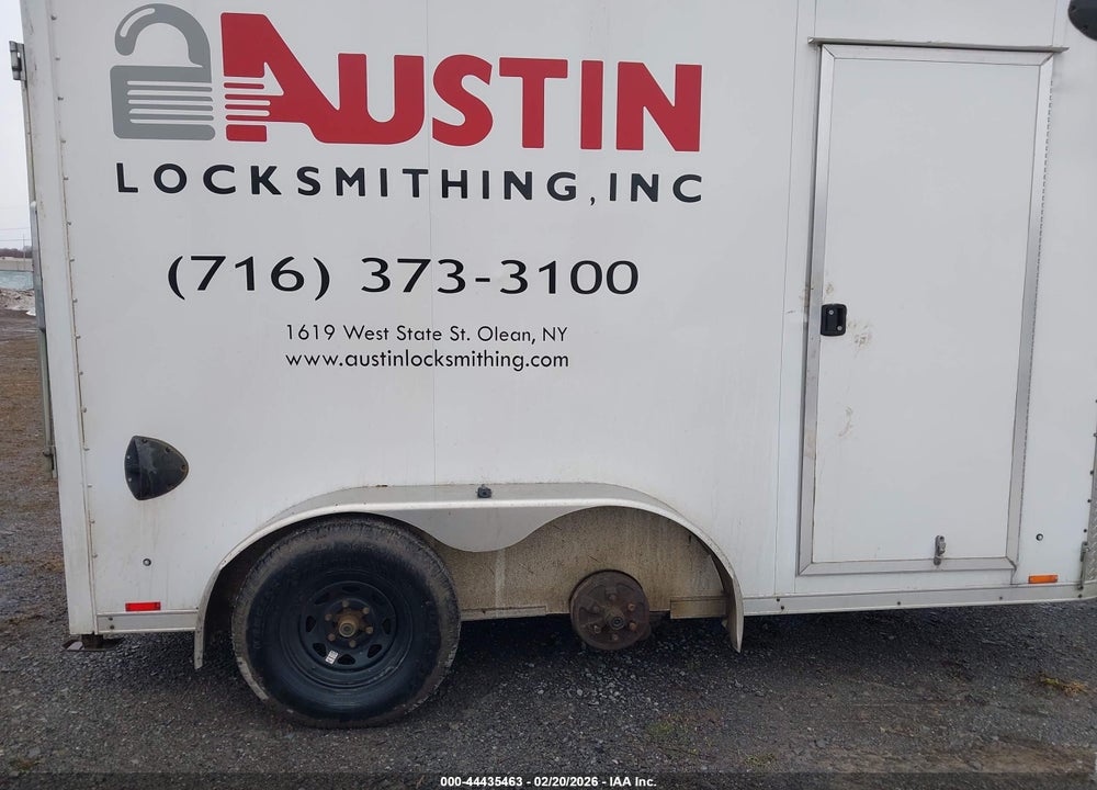 2022 PACE 6.5X12 ENCLOSED TRAILER VIN: 53BPTEA21NA069138