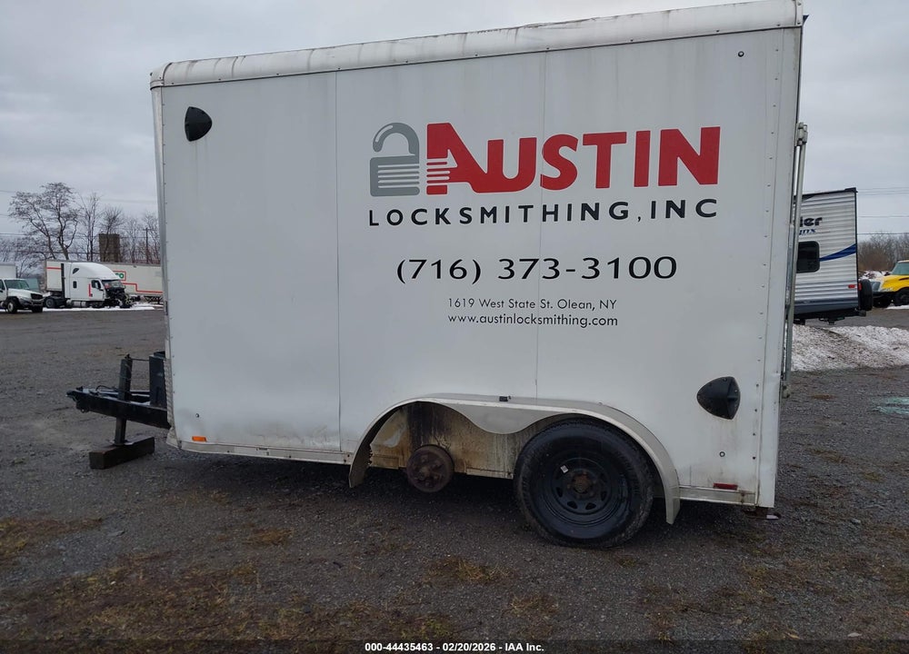 2022 PACE 6.5X12 ENCLOSED TRAILER VIN: 53BPTEA21NA069138