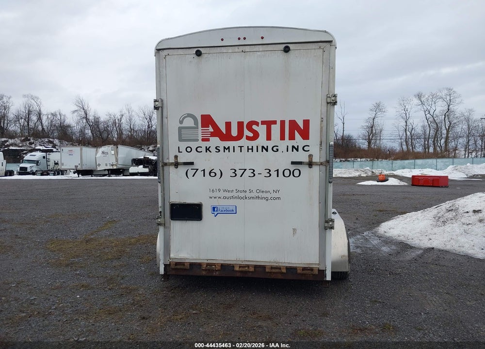 2022 PACE 6.5X12 ENCLOSED TRAILER VIN: 53BPTEA21NA069138