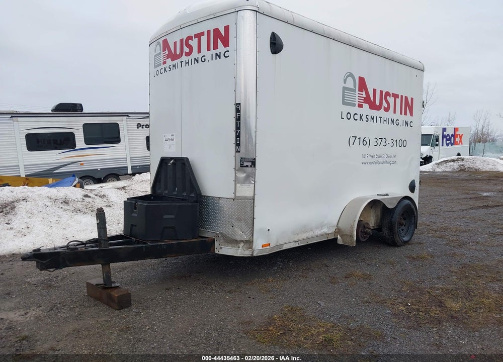 2022 PACE 6.5X12 ENCLOSED TRAILER VIN: 53BPTEA21NA069138