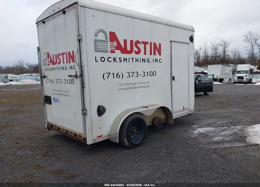 2022 PACE 6.5X12 ENCLOSED TRAILER VIN: 53BPTEA21NA069138