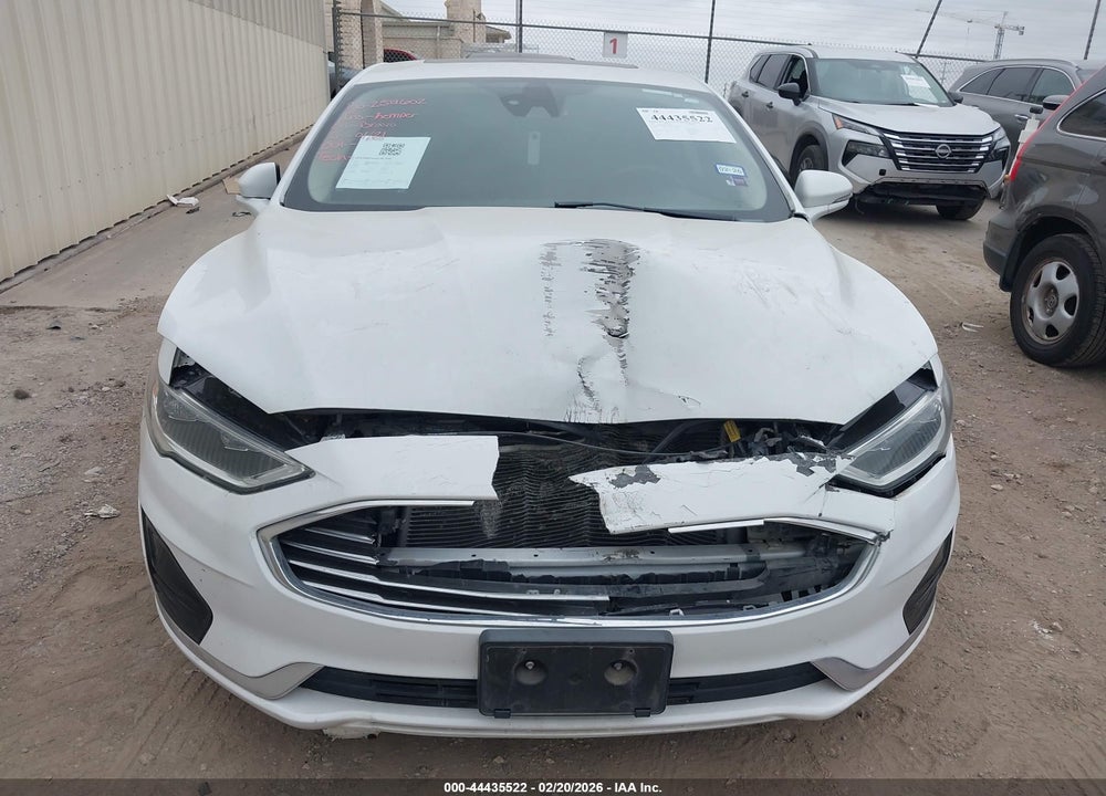 2019 FORD FUSION SEL VIN: 3FA6P0CD2KR140886