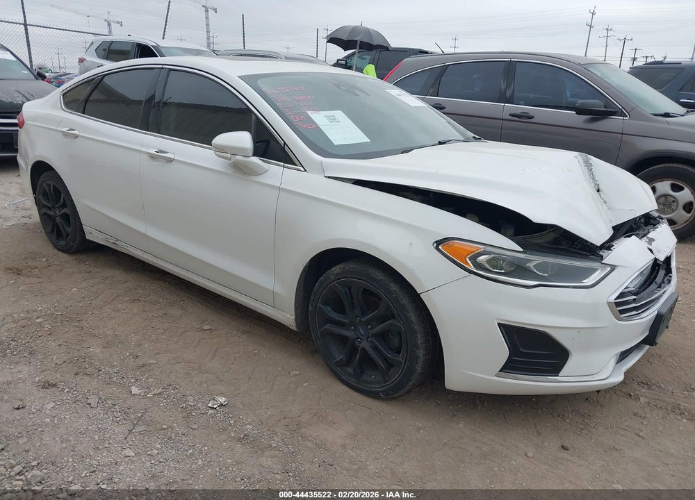 2019 FORD FUSION SEL VIN: 3FA6P0CD2KR140886