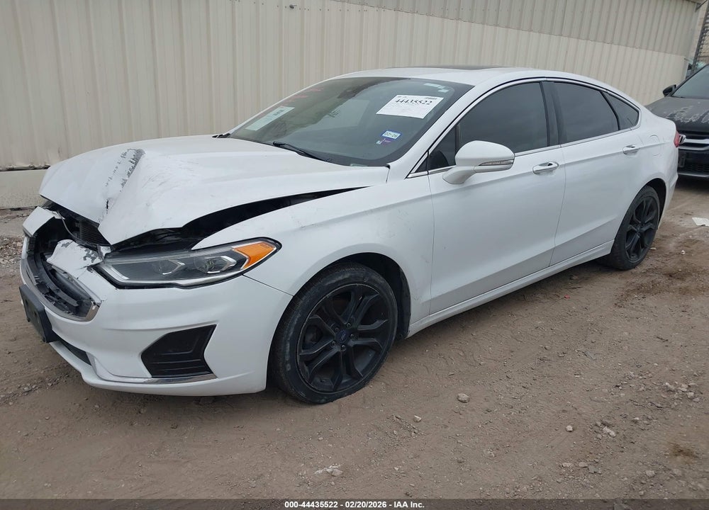2019 FORD FUSION SEL VIN: 3FA6P0CD2KR140886
