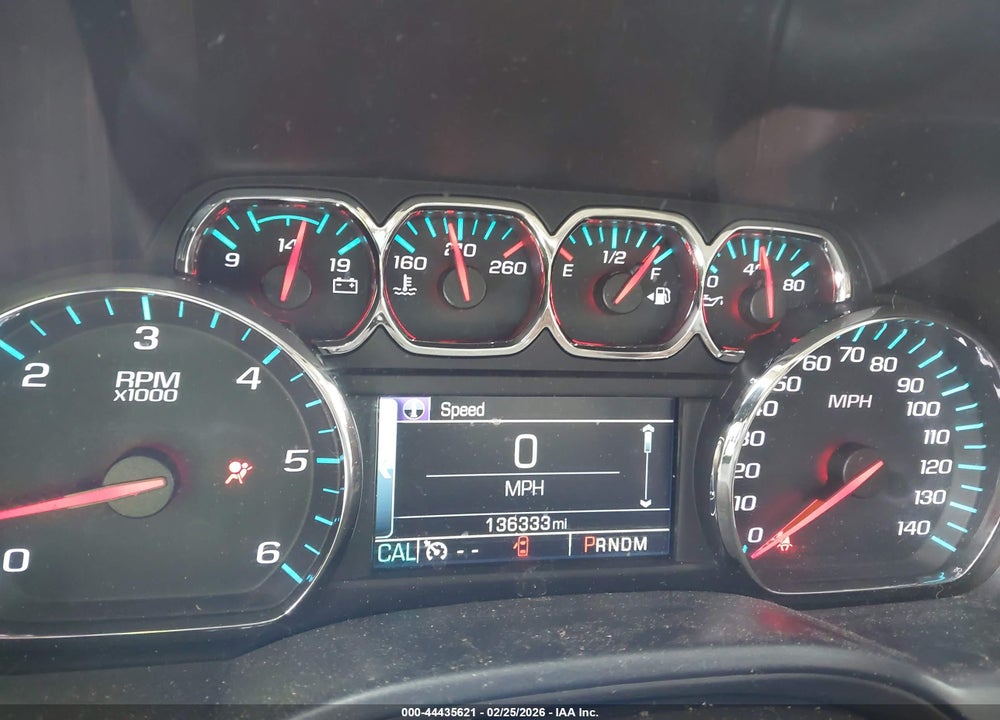 2016 CHEVROLET SILVERADO 1500 HIGH COUNTRY VIN: 3GCUKTEC7GG138270
