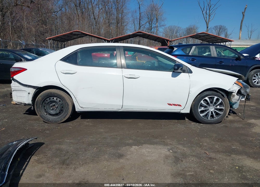 2014 TOYOTA COROLLA LE VIN: 2T1BURHE9EC201734