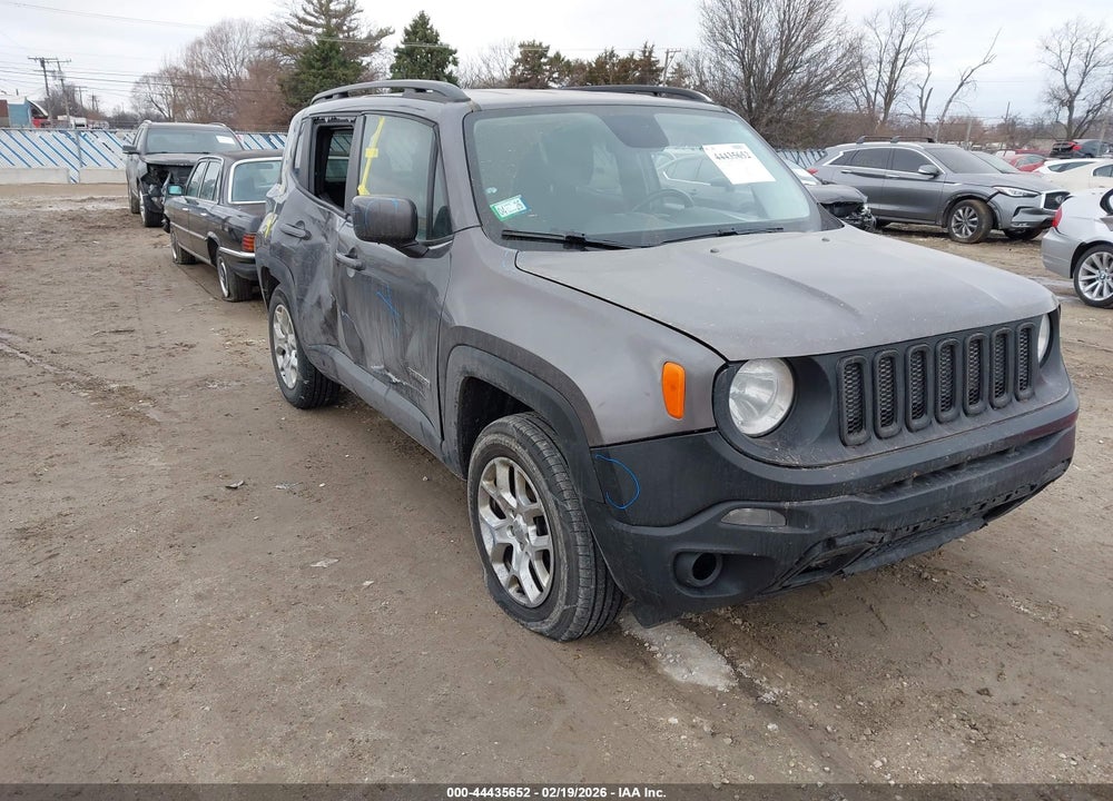 2017 JEEP RENEGADE LATITUDE 4X4 VIN: ZACCJBBB4HPG16455