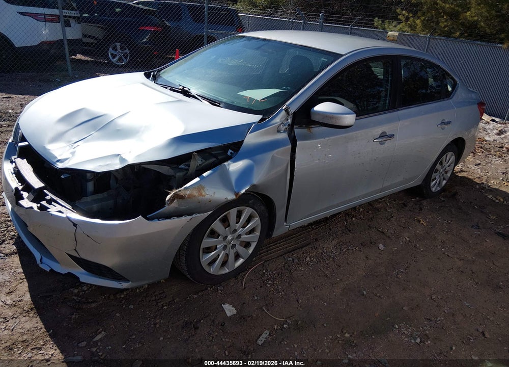 2017 NISSAN SENTRA SV VIN: 3N1AB7AP4HY267844