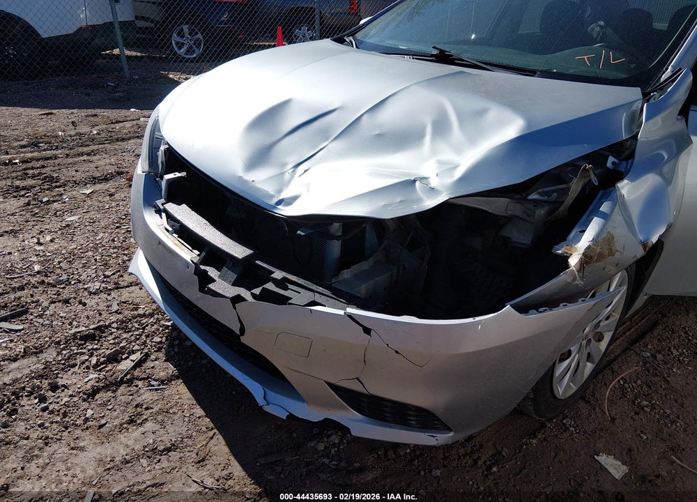 2017 NISSAN SENTRA SV VIN: 3N1AB7AP4HY267844