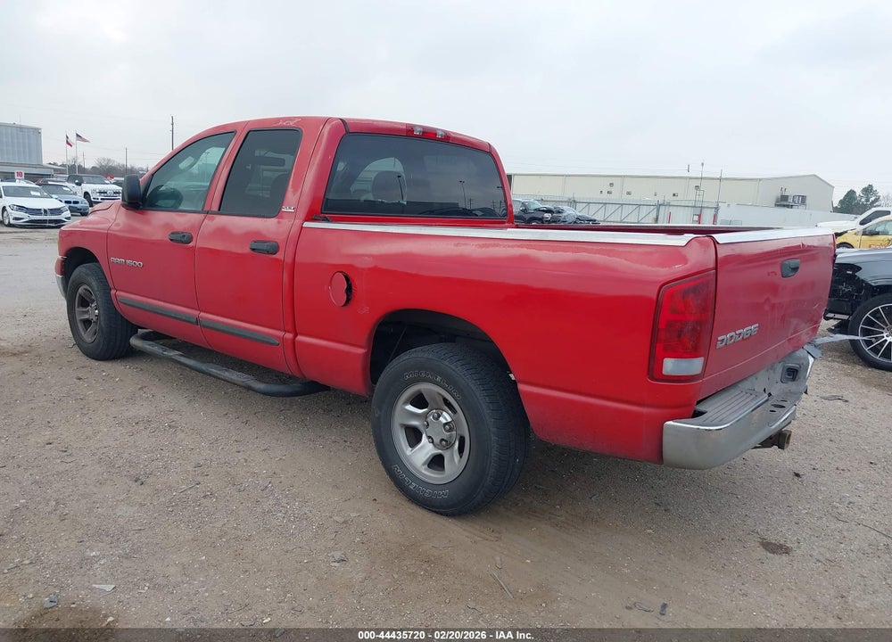 2002 DODGE RAM 1500 ST VIN: 3B7HA18N52G105010
