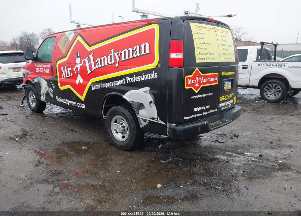 2021 CHEVROLET EXPRESS CARGO RWD 2500 REGULAR WHEELBASE WT VIN: 1GCWGAFP5M1180754