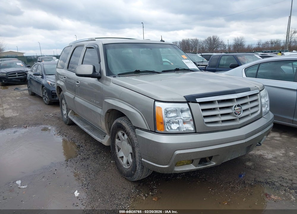 2002 CADILLAC ESCALADE STANDARD VIN: 1GYEC63T32R304969