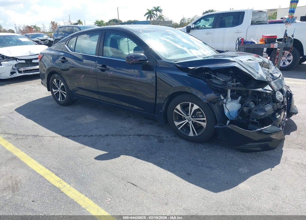 2020 NISSAN SENTRA SV XTRONIC CVT VIN: 3N1AB8CVXLY277756