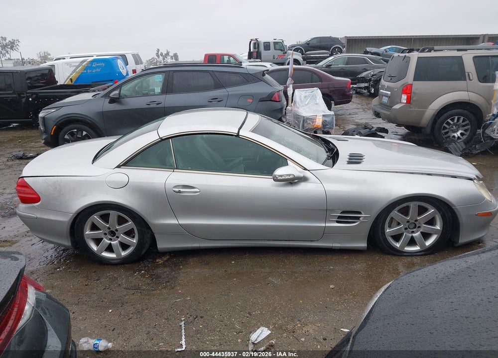 2003 MERCEDES-BENZ SL 500 VIN: WDBSK75F73F053366