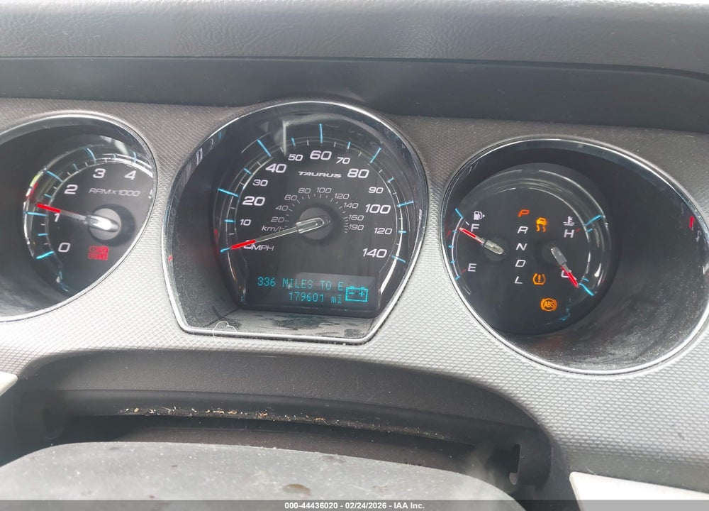 2010 FORD TAURUS SE VIN: 1FAHP2DWXAG156098