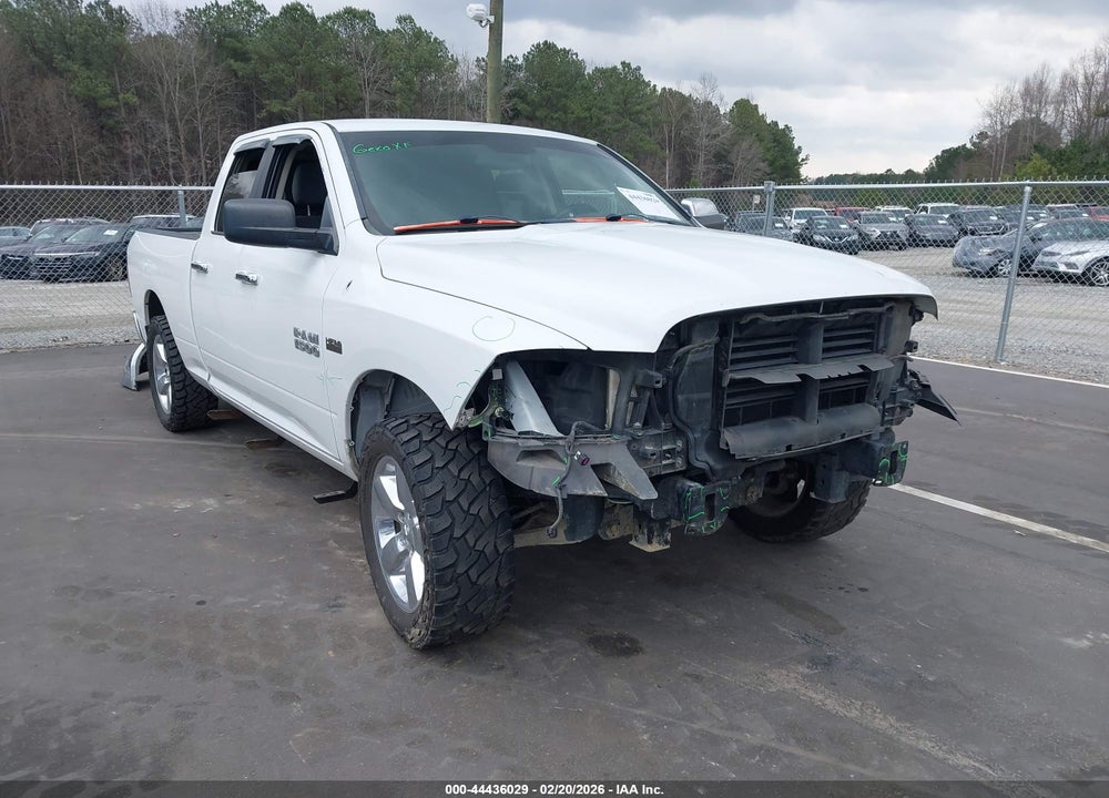 2016 RAM 1500 BIG HORN VIN: 1C6RR6GT0GS143665