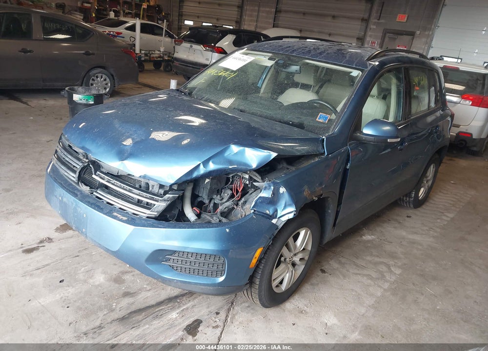 2017 VOLKSWAGEN TIGUAN 2.0T S VIN: WVGBV7AX1HW513017