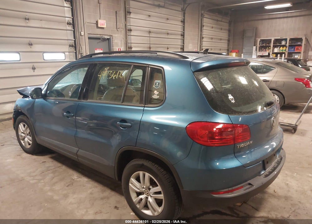 2017 VOLKSWAGEN TIGUAN 2.0T S VIN: WVGBV7AX1HW513017