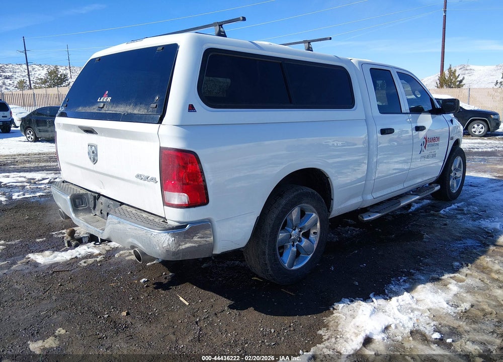 2019 RAM 1500 CLASSIC TRADESMAN  4X4 6'4 BOX VIN: 1C6RR7FT3KS668901