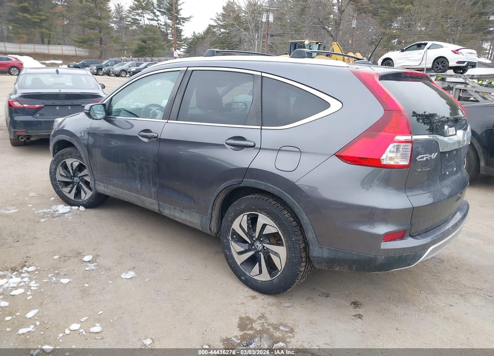 2015 HONDA CR-V TOURING VIN: 5J6RM4H94FL006035