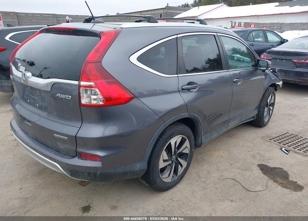 2015 HONDA CR-V TOURING VIN: 5J6RM4H94FL006035