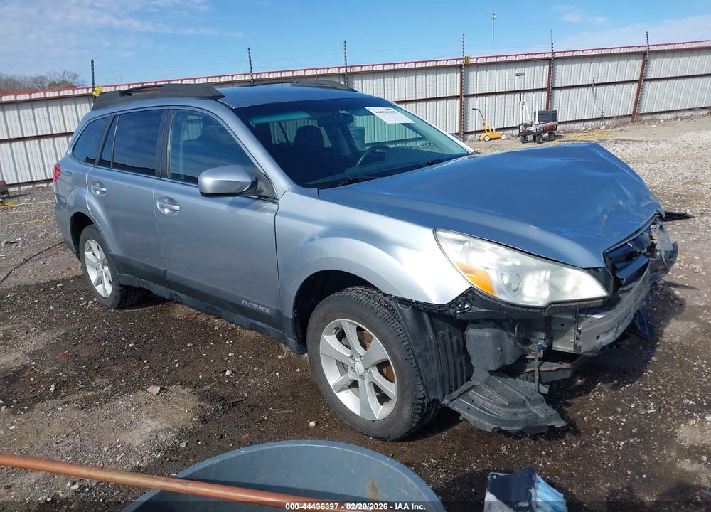 2013 SUBARU OUTBACK 2.5I PREMIUM VIN: 4S4BRCCC7D3221231