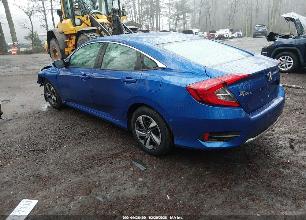 2019 HONDA CIVIC LX VIN: 19XFC2F69KE001599