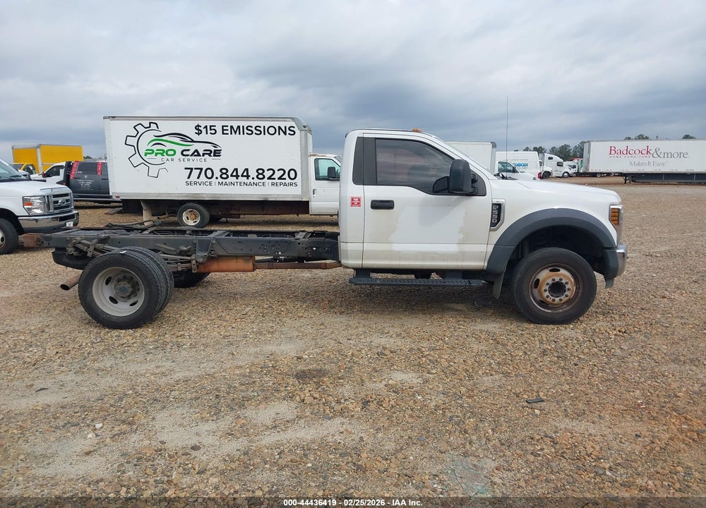2019 FORD F-550 CHASSIS XL VIN: 1FDUF5GY0KDA01455