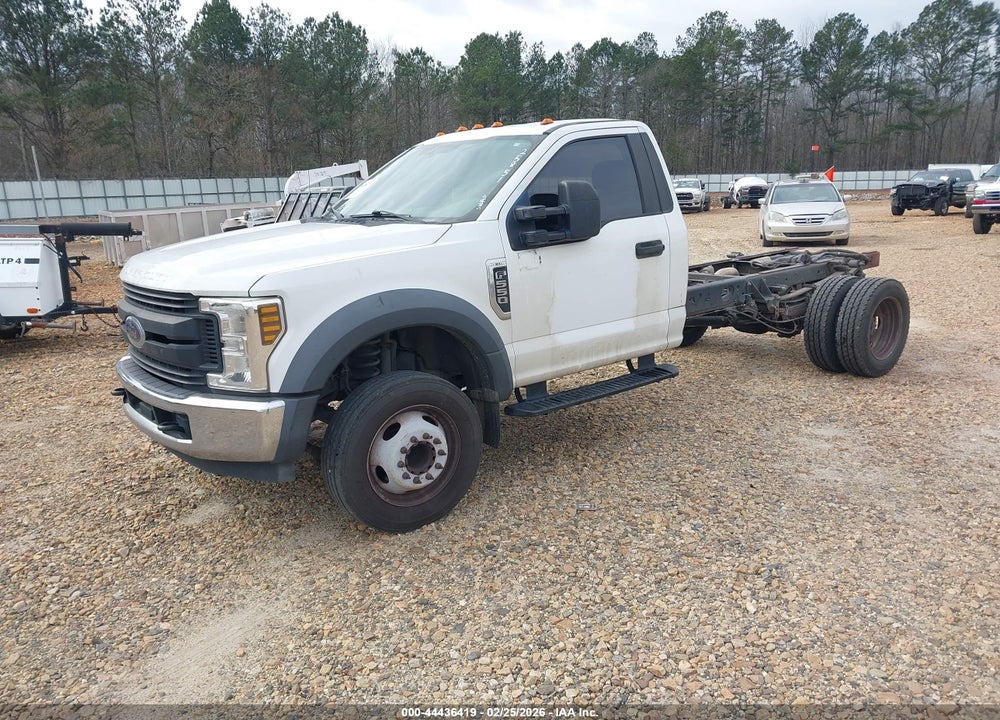 2019 FORD F-550 CHASSIS XL VIN: 1FDUF5GY0KDA01455