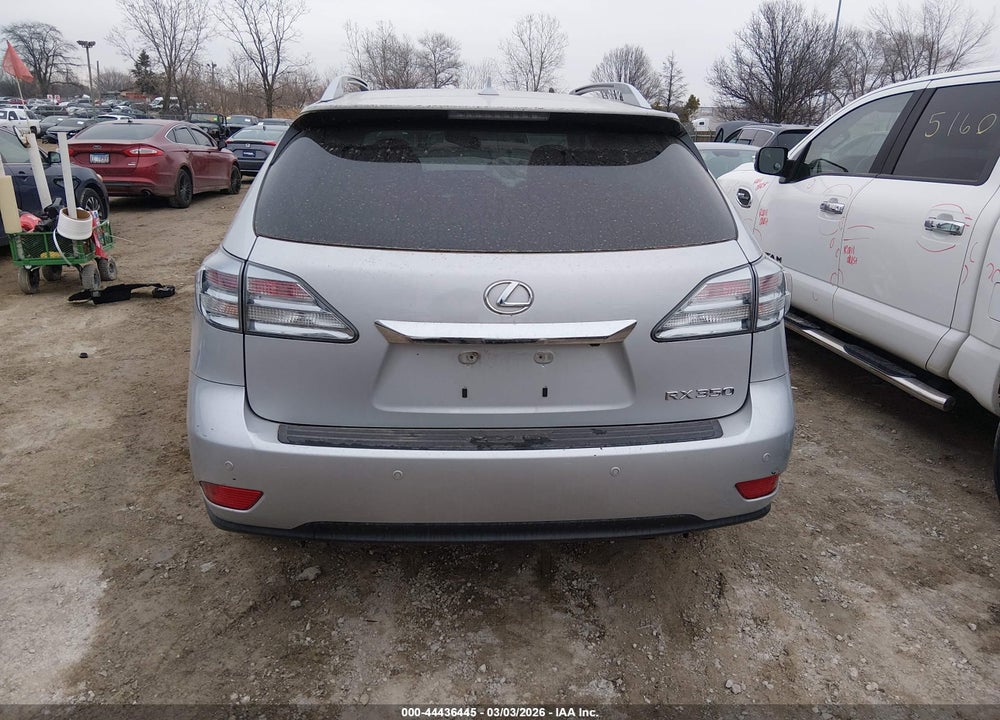 2012 LEXUS RX 350 VIN: 2T2BK1BA9CC122313