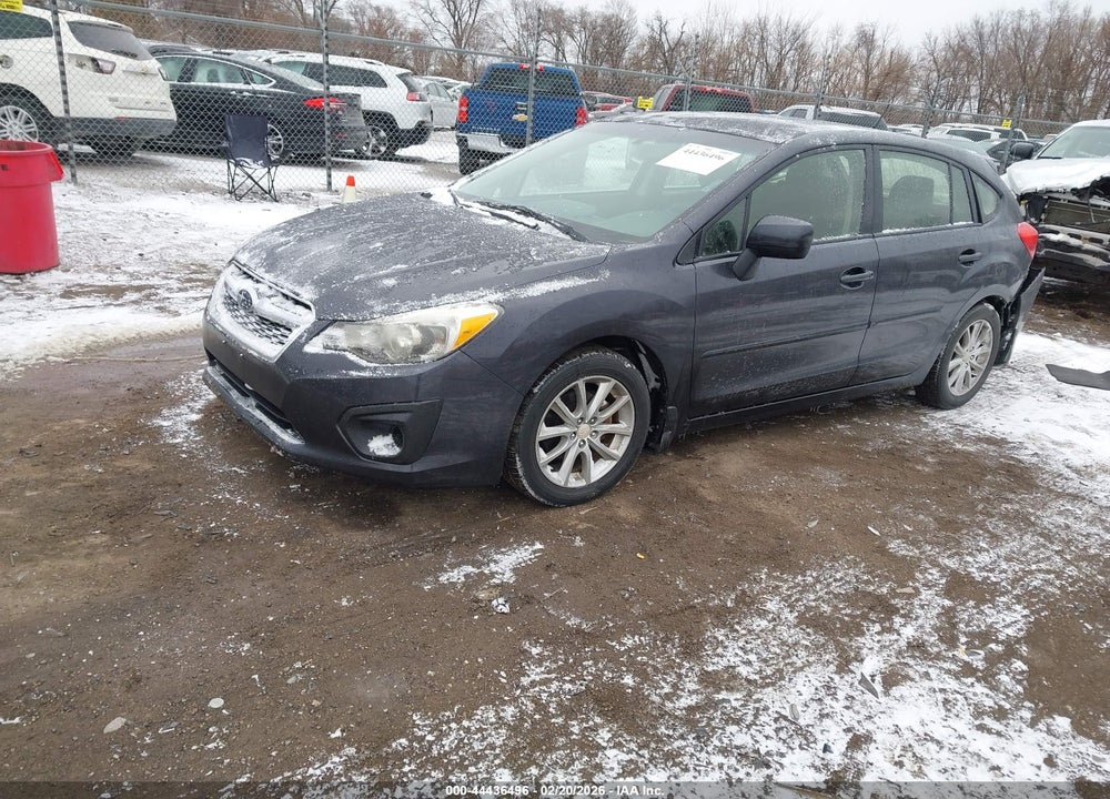 2014 SUBARU IMPREZA 2.0I PREMIUM VIN: JF1GPAC60EH228269