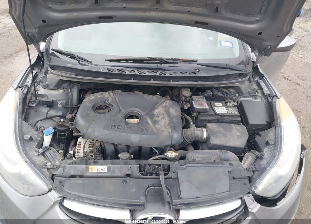 2013 HYUNDAI ELANTRA GLS VIN: 5NPDH4AEXDH231461
