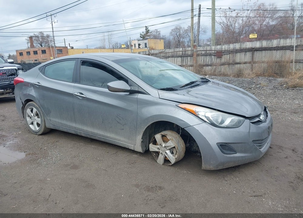 2013 HYUNDAI ELANTRA GLS VIN: 5NPDH4AEXDH231461