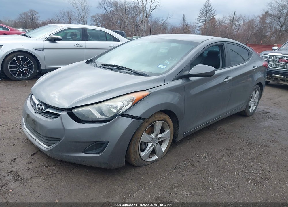 2013 HYUNDAI ELANTRA GLS VIN: 5NPDH4AEXDH231461