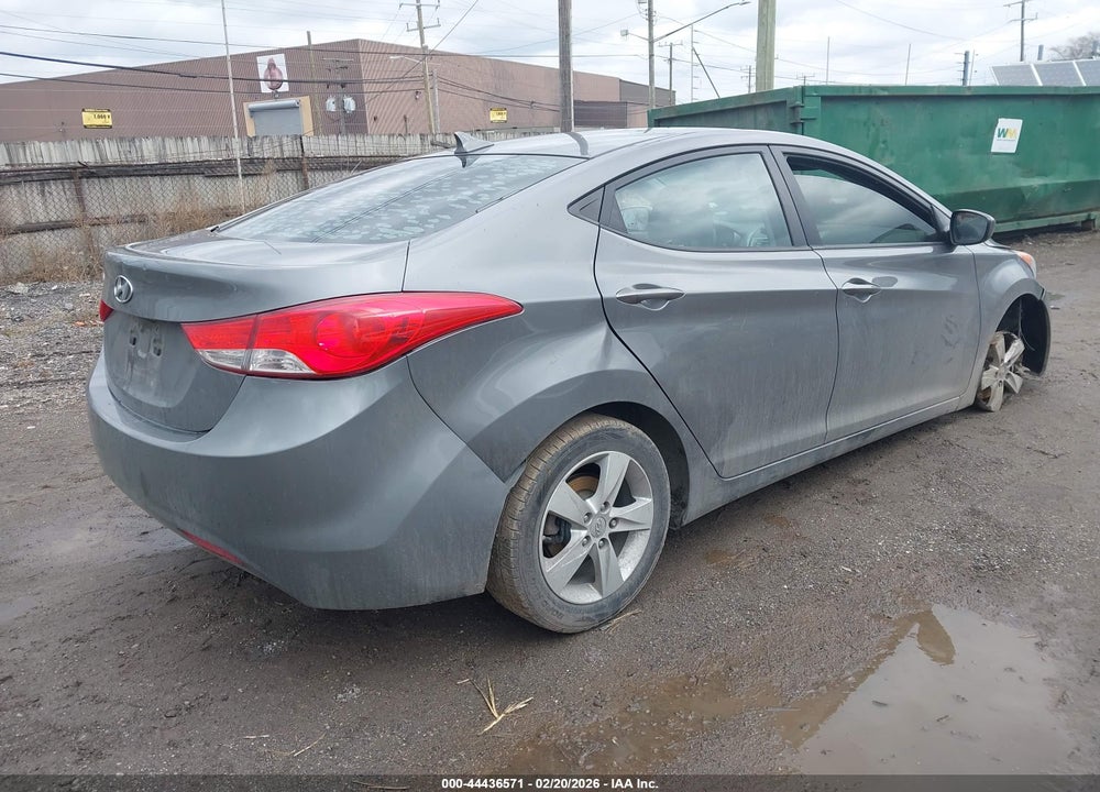 2013 HYUNDAI ELANTRA GLS VIN: 5NPDH4AEXDH231461