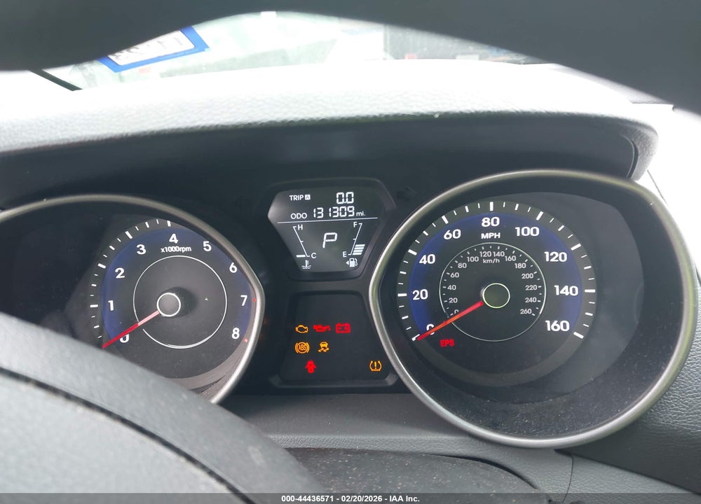 2013 HYUNDAI ELANTRA GLS VIN: 5NPDH4AEXDH231461