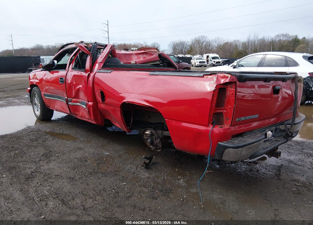 2005 CHEVROLET SILVERADO 1500 LS VIN: 2GCEC19VX51196719