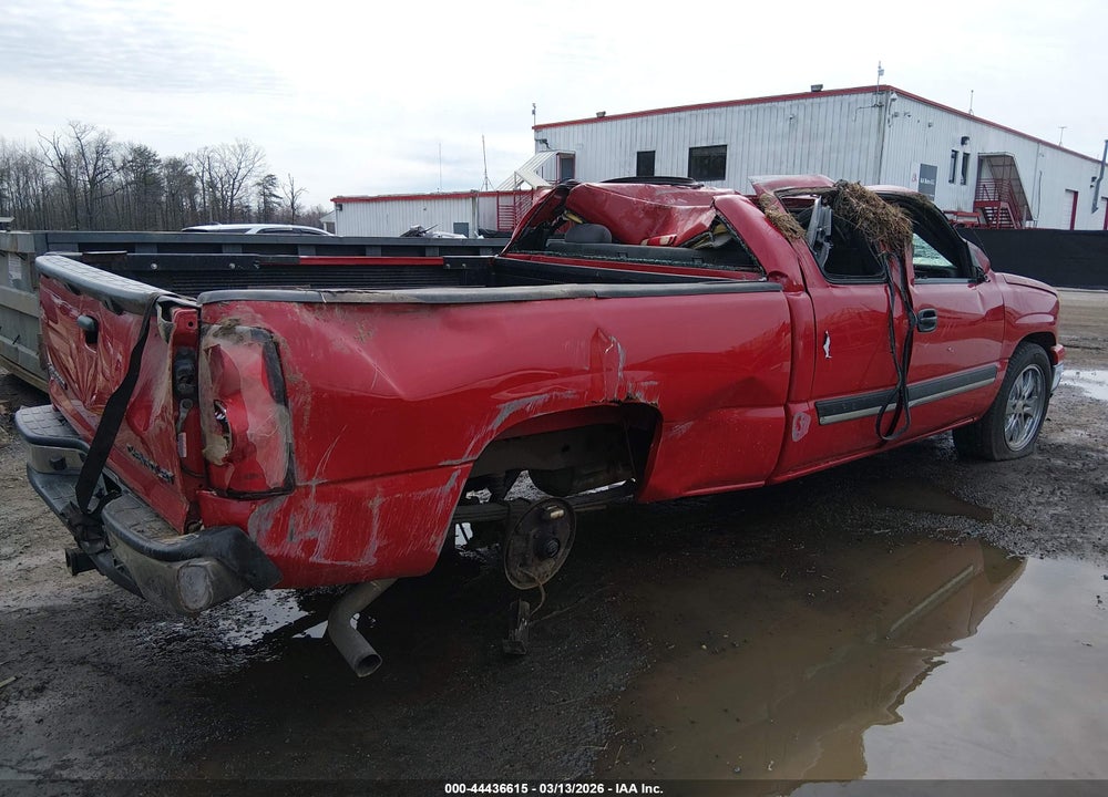2005 CHEVROLET SILVERADO 1500 LS VIN: 2GCEC19VX51196719