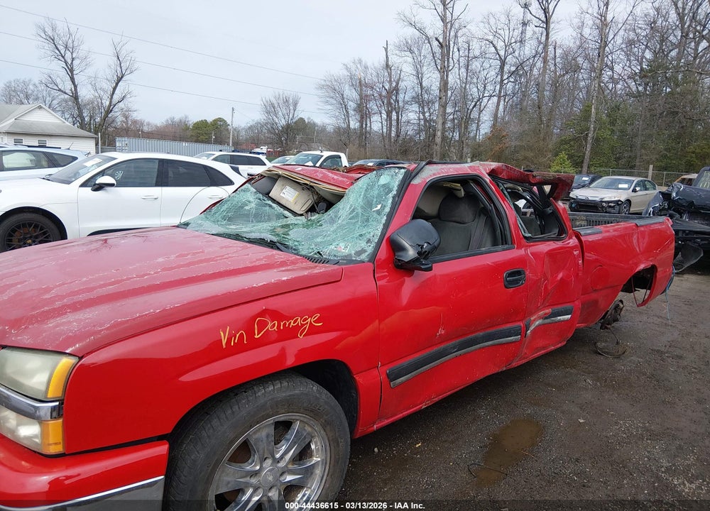 2005 CHEVROLET SILVERADO 1500 LS VIN: 2GCEC19VX51196719