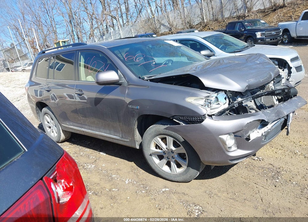 2012 TOYOTA HIGHLANDER HYBRID BASE V6 VIN: JTEBC3EH0C2007177