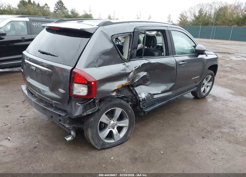 2016 JEEP COMPASS HIGH ALTITUDE EDITION VIN: 1C4NJDEB6GD772090
