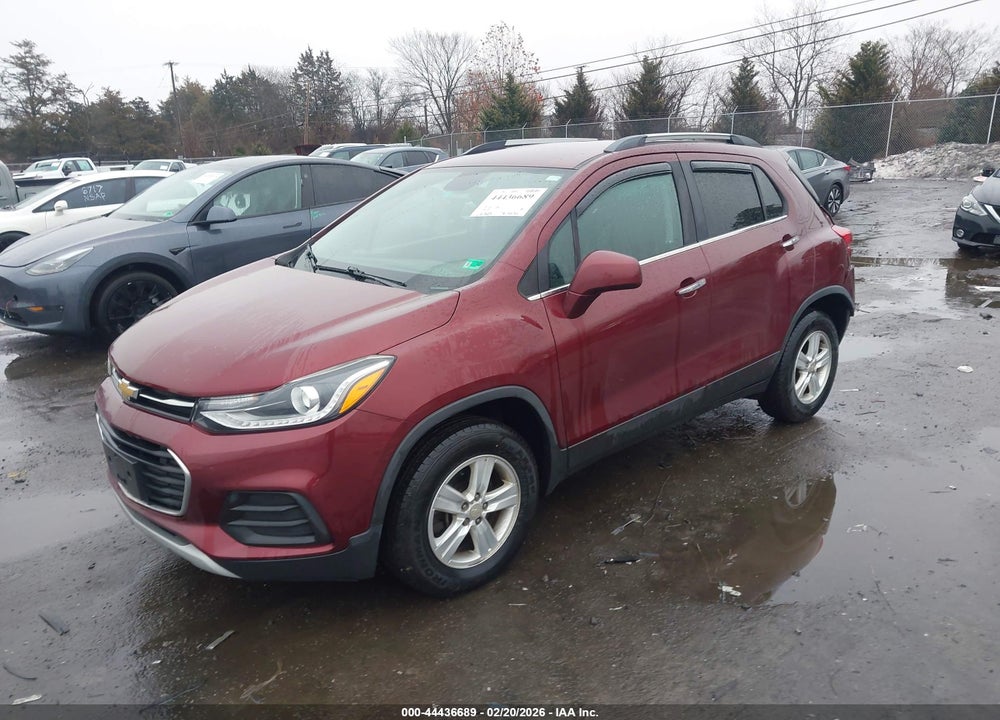 2017 CHEVROLET TRAX LT VIN: 3GNCJPSB7HL190578