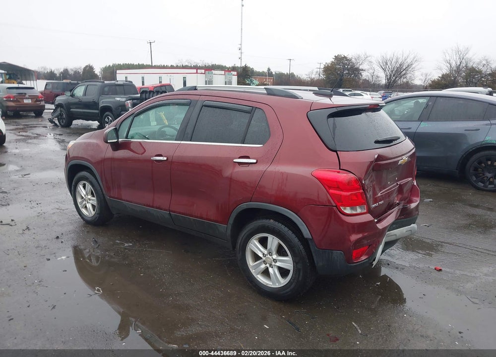 2017 CHEVROLET TRAX LT VIN: 3GNCJPSB7HL190578