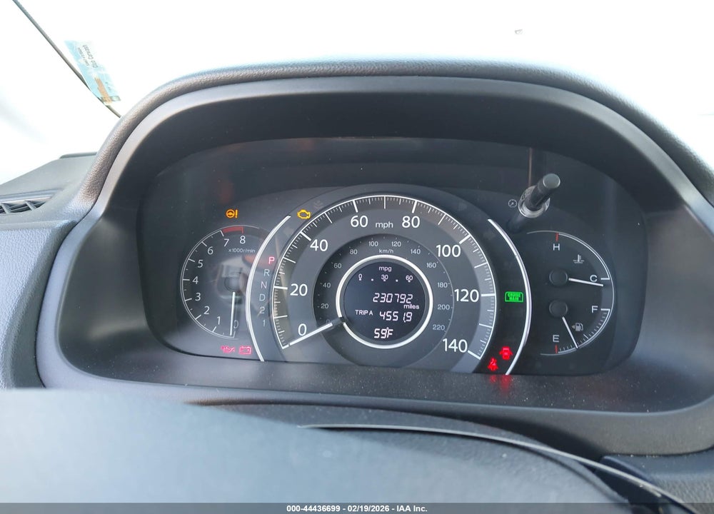 2014 HONDA CR-V EX-L VIN: 2HKRM3H74EH520212