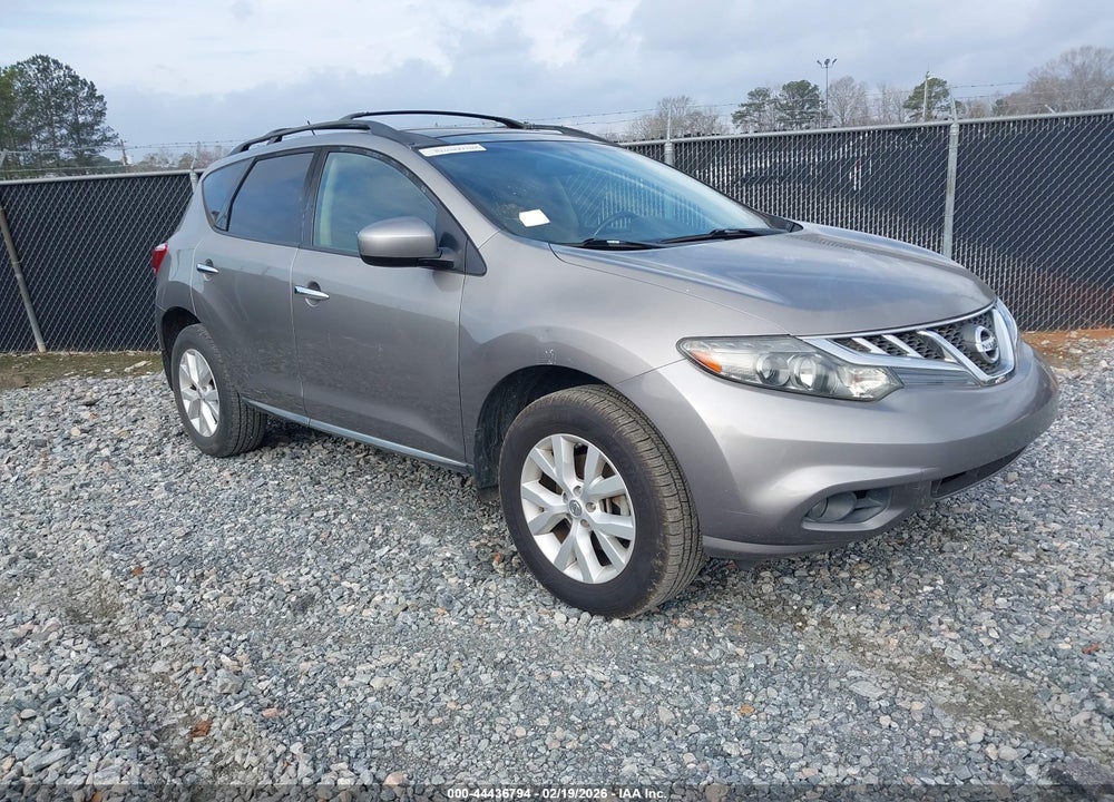 2011 NISSAN MURANO SV VIN: JN8AZ1MU4BW065113