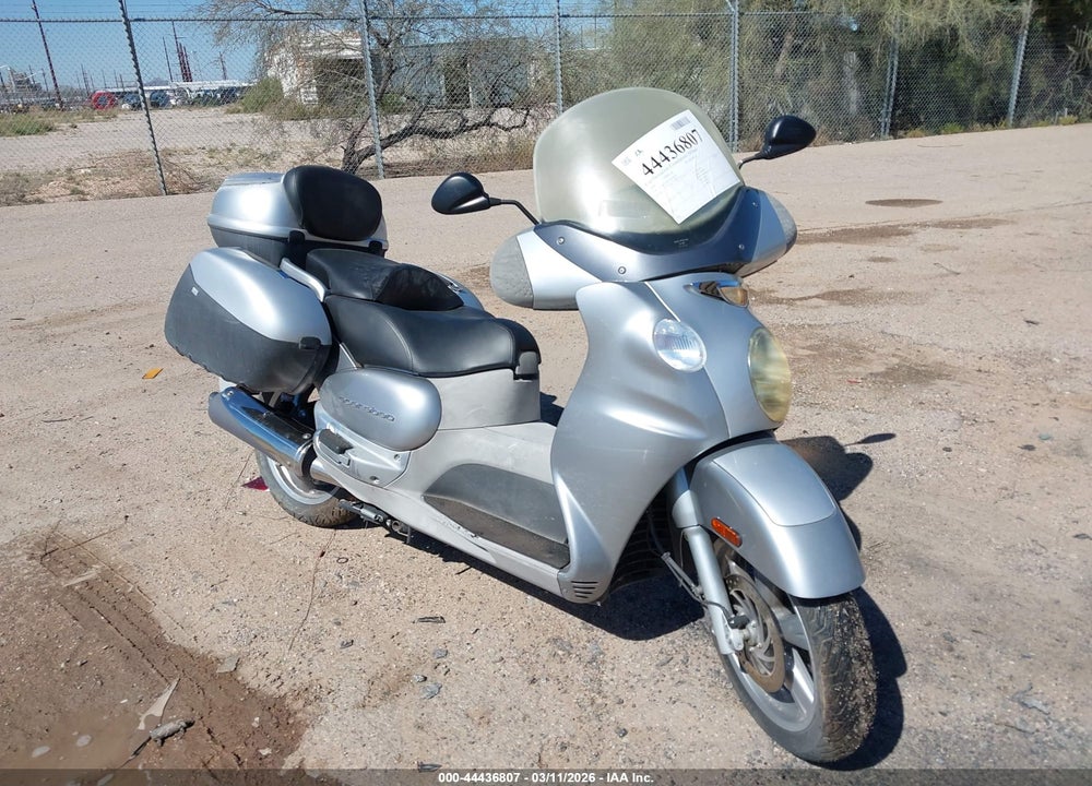 2005 APRILIA SCARABEO 500 VIN: ZD4RTC0015S000458