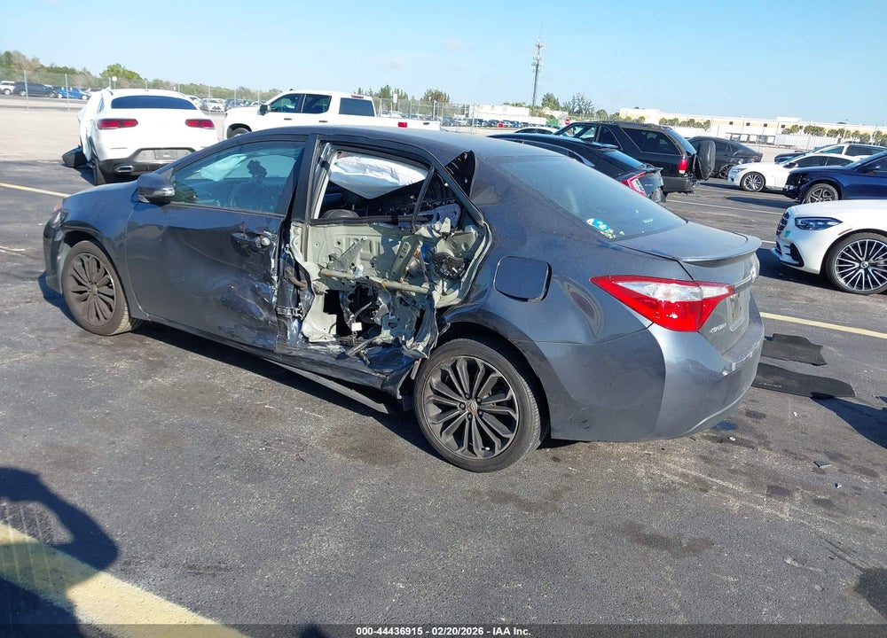 2016 TOYOTA COROLLA S PLUS VIN: 2T1BURHE9GC598686